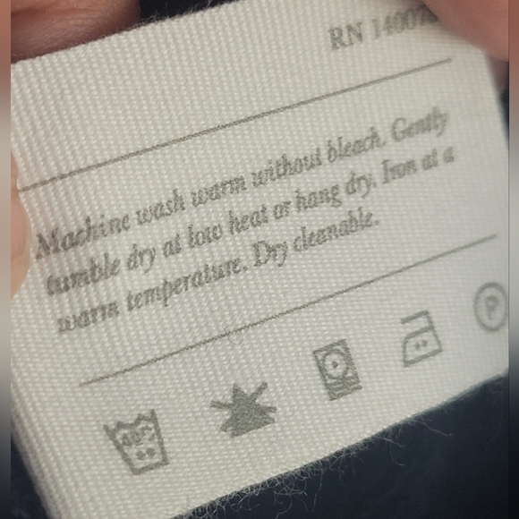 Handvaerk FT Sweatshirt 100% Peruvian Pima Cotton Size Small NWT - Picture 4 of 9